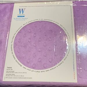 Wamsutta Lavender Twin Duvet Cover